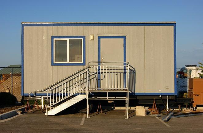 portable office trailers for on-site work